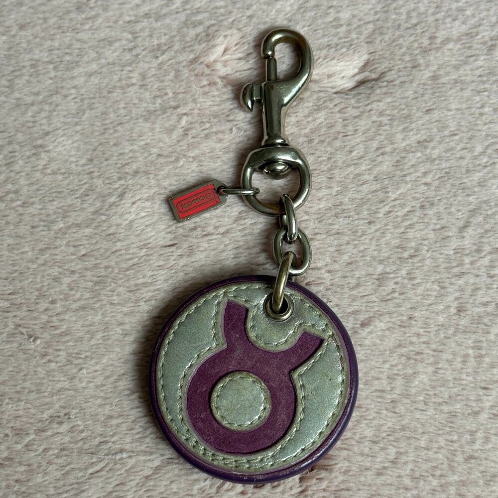 Coach Taurus Keychain